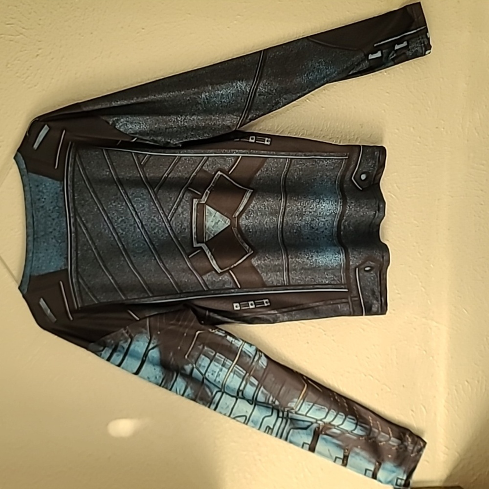 Super Soldier Mens 3D Graphic Compression Long Sleeve Tee Shirt 3D Print Sz 2XL - Picture 9 of 16